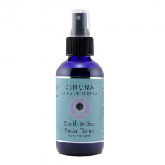 Oshuna Pure Skin Care ~ Earth & Sea Facial Toner 4 oz